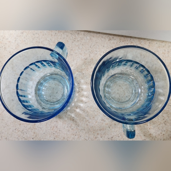 Set of 2 Fortecrisa Blue Mugs - Picture 5 of 8